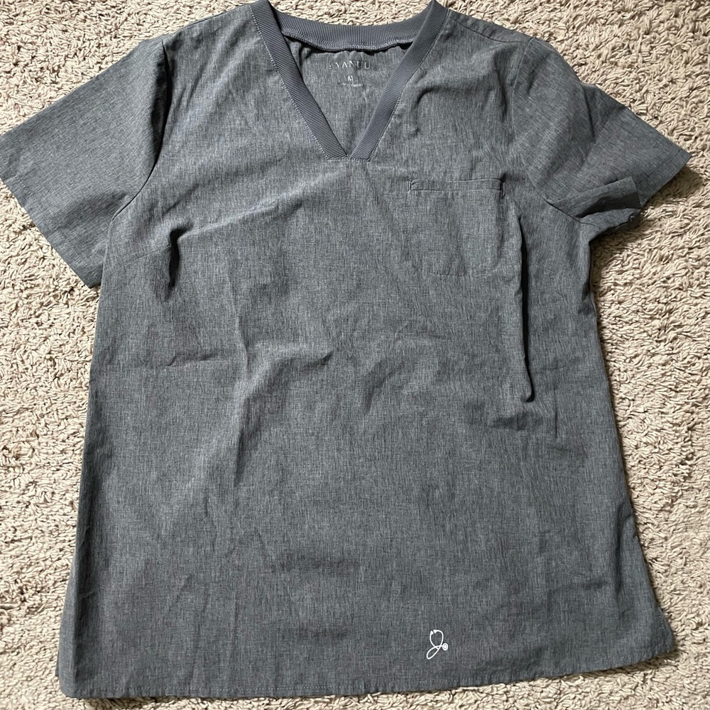 Grey sport Jaanuu scrub top